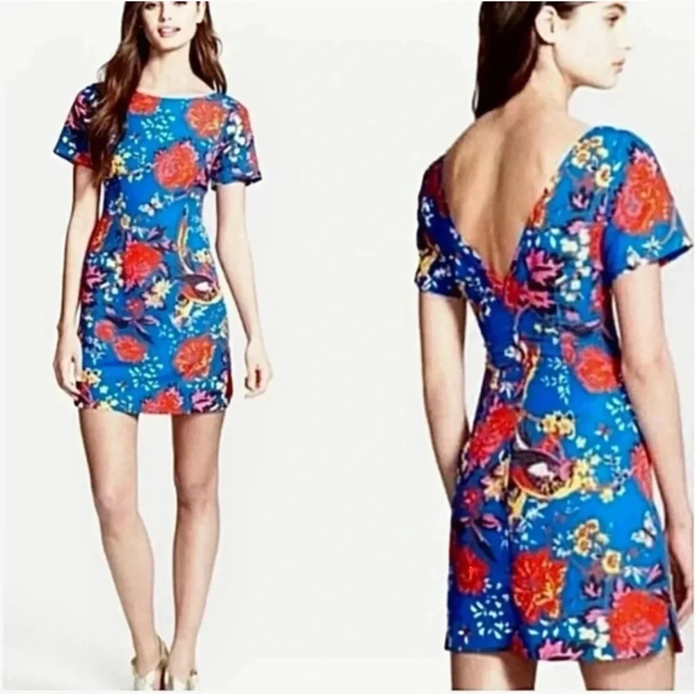 Anthropologie Plenty Tracy Reese Floral Bird Dress ~ 4 ~ 🕊 - Picture 10 of 10